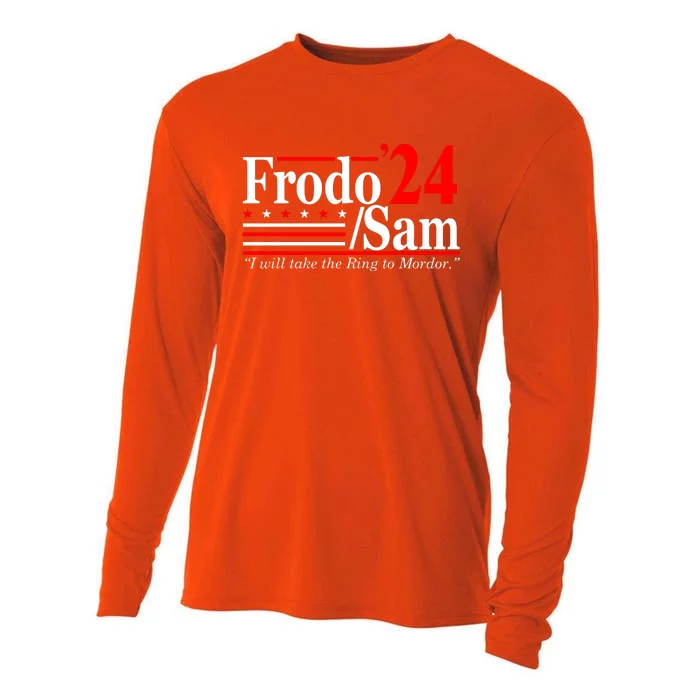 Frodo Sam 2024 Funny Movie Quote Cooling Performance Long Sleeve Crew