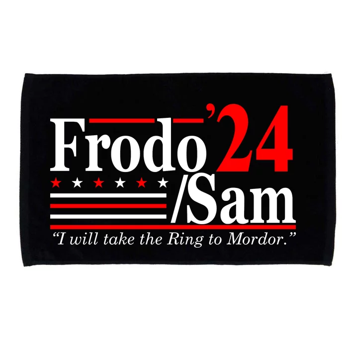 Frodo Sam 2024 Funny Movie Quote Microfiber Hand Towel