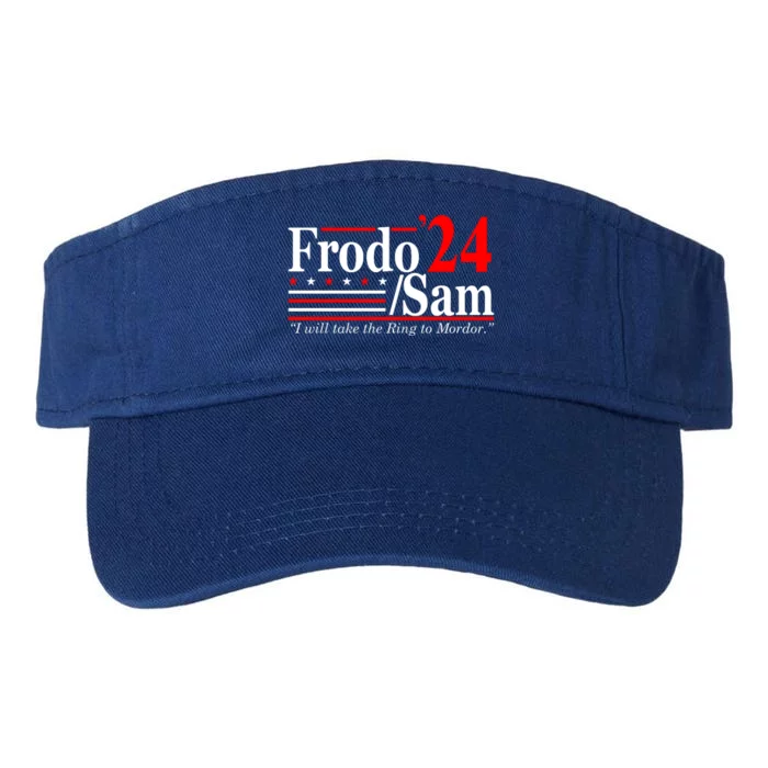 Frodo Sam 2024 Funny Movie Quote Valucap Bio-Washed Visor