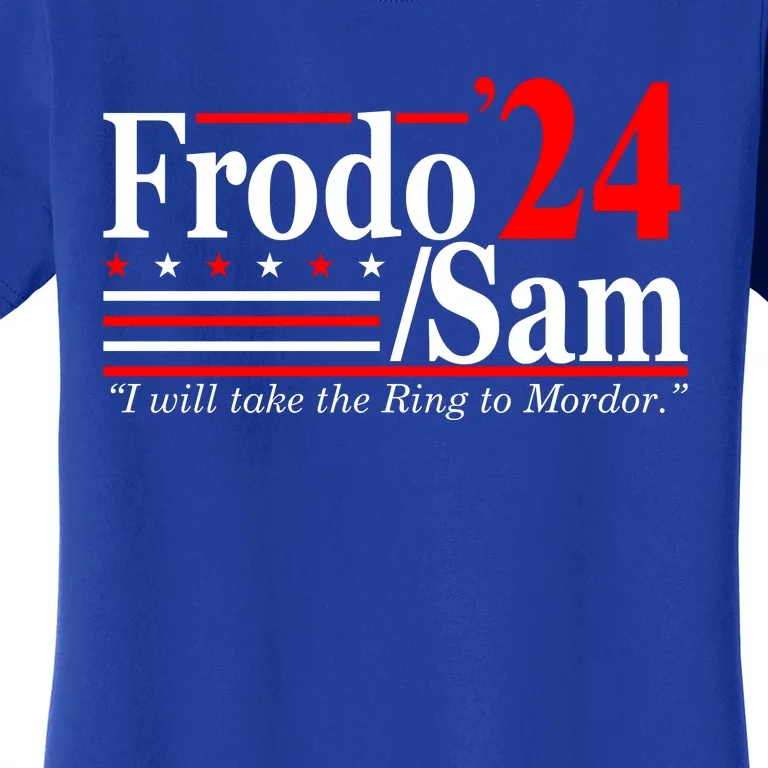 Frodo Sam 2024 Funny Movie Quote Women's T-Shirt