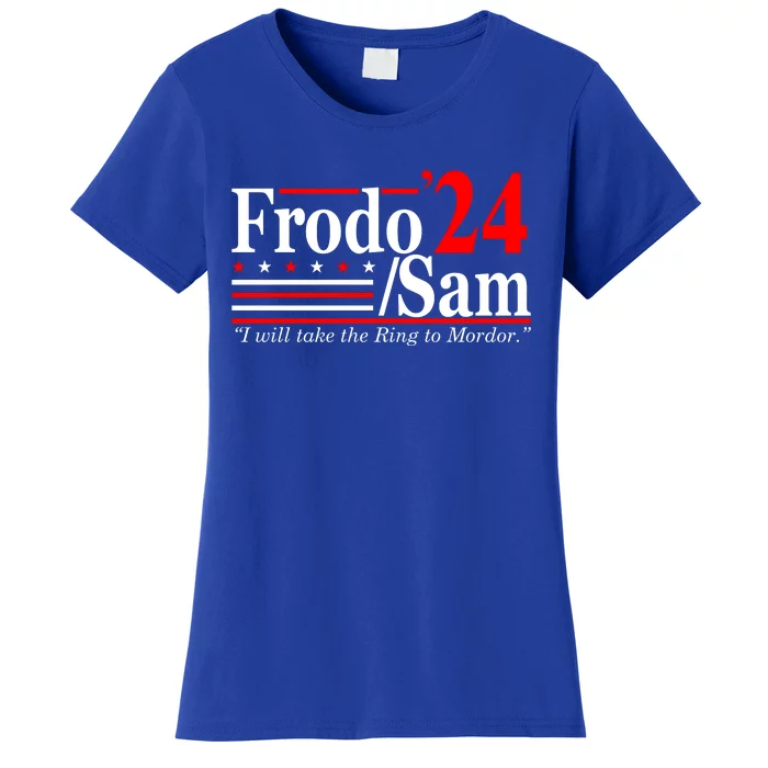 Frodo Sam 2024 Funny Movie Quote Women's T-Shirt