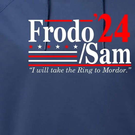 Frodo Sam 2024 Funny Movie Quote Performance Fleece Hoodie