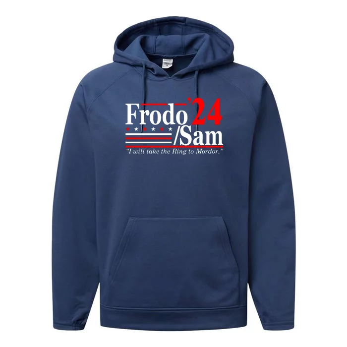 Frodo Sam 2024 Funny Movie Quote Performance Fleece Hoodie