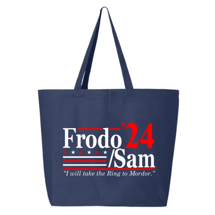 Frodo Sam 2024 Funny Movie Quote 25L Jumbo Tote