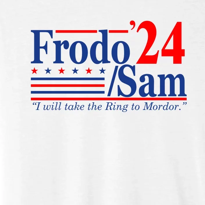 Frodo Sam 2024 I Will Take The Ring To Mordor Funny ChromaSoft Performance T-Shirt