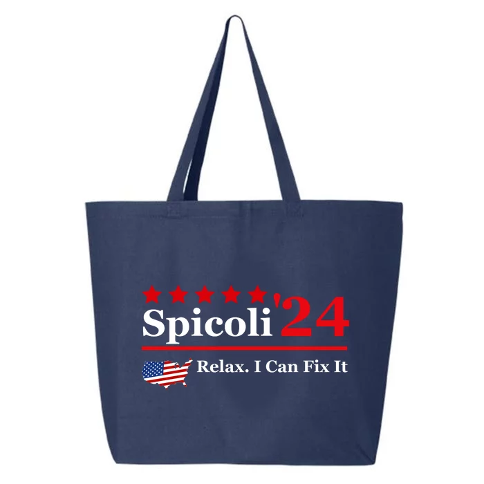 Funny Spicoli 24, Spicoli 2024 Relax I Can Fix It 25L Jumbo Tote