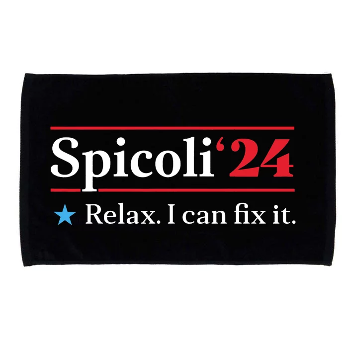 Funny Spicoli 24, Spicoli 2024 Relax I Can Fix It Vintage Microfiber Hand Towel