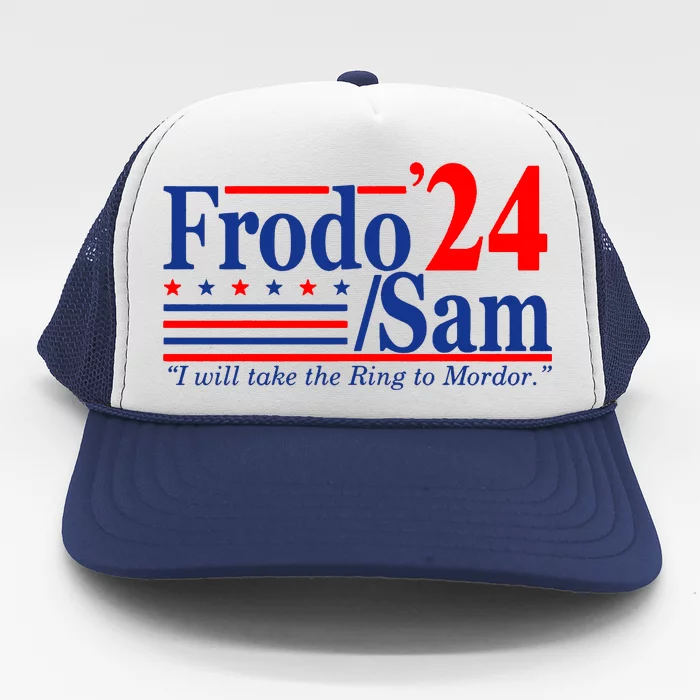 Frodo Sam 2024 Funny Movie Quote Trucker Hat