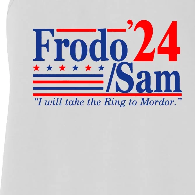 Frodo Sam 2024 Funny Movie Quote Women's Racerback Tank