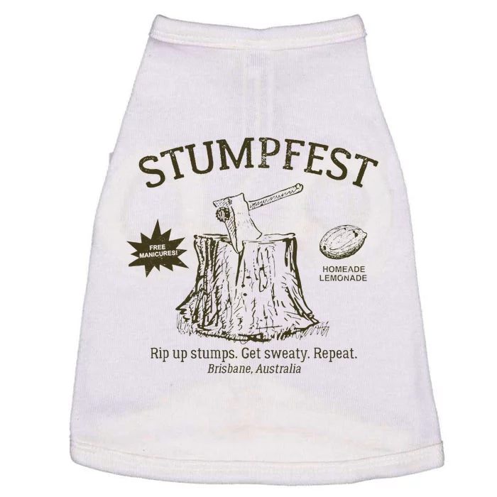 Funny Stumpfest 2023 Brisbane Get Sweaty Doggie Tank