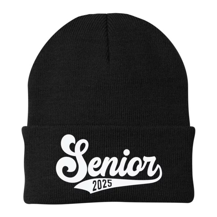 Funny Senior 2025 Knit Cap Winter Beanie