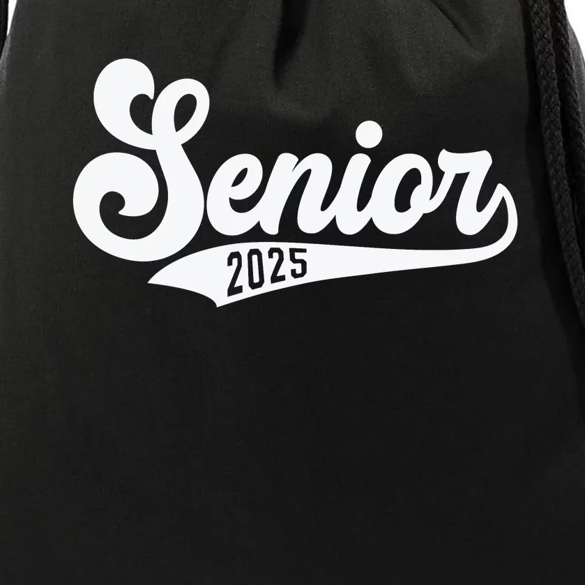 Funny Senior 2025 Drawstring Bag