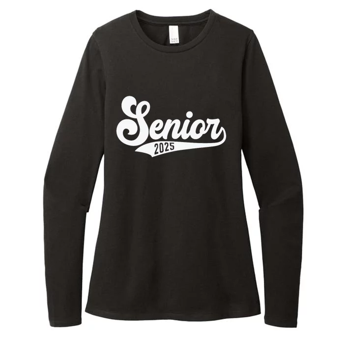 Funny Senior 2025 Womens CVC Long Sleeve Shirt