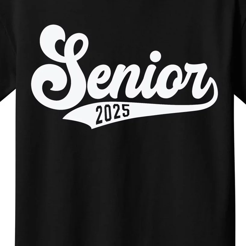 Funny Senior 2025 Kids T-Shirt