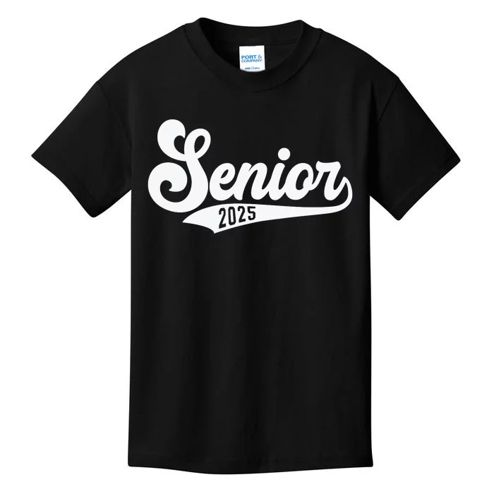 Funny Senior 2025 Kids T-Shirt