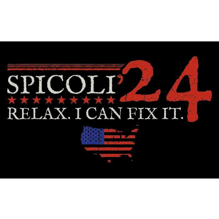 Funny Spicoli 24 Spicoli 2024 relax I can fix it Bumper Sticker