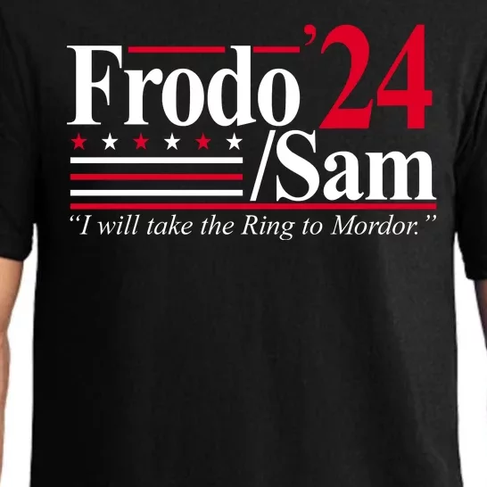 Frodo Sam 2024 I Will Take The Ring To Mordor Pajama Set