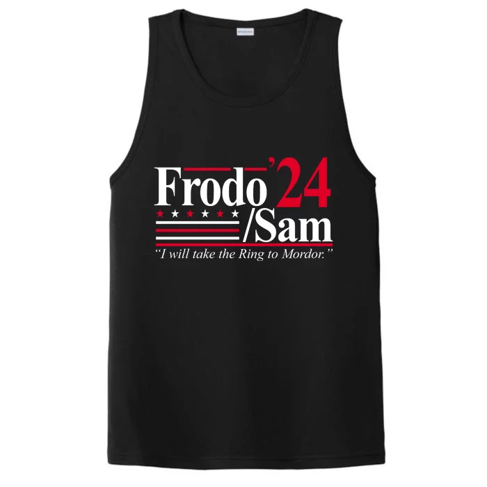 Frodo Sam 2024 I Will Take The Ring To Mordor Performance Tank