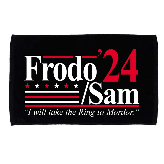 Frodo Sam 2024 I Will Take The Ring To Mordor Microfiber Hand Towel