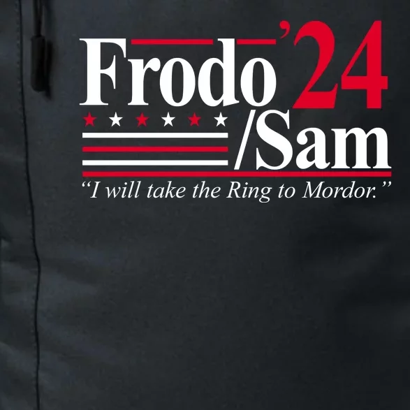 Frodo Sam 2024 I Will Take The Ring To Mordor Daily Commute Backpack