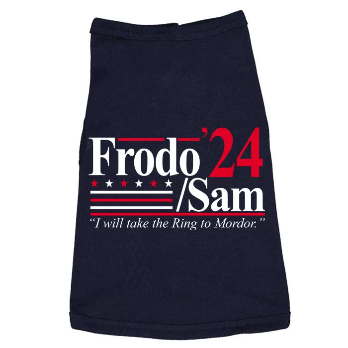 Frodo Sam 2024 I Will Take The Ring To Mordor Doggie Tank