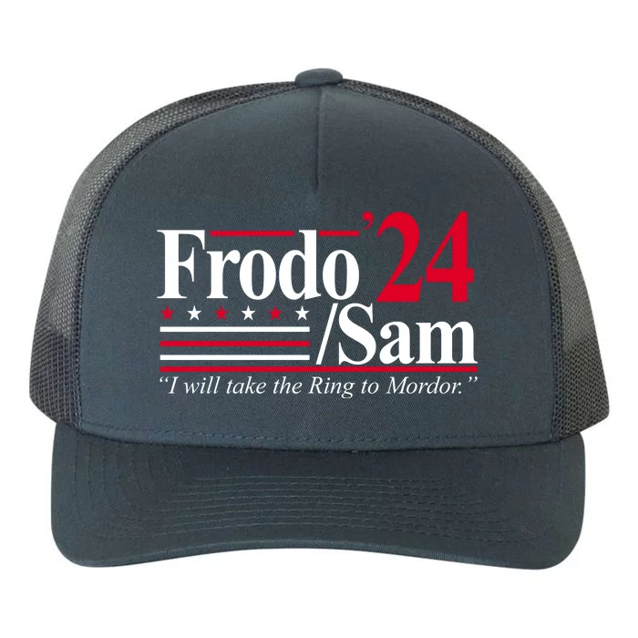 Frodo Sam 2024 I Will Take The Ring To Mordor Yupoong Adult 5-Panel Trucker Hat