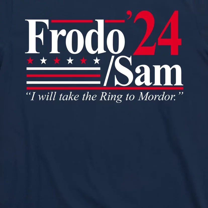 Frodo Sam 2024 I Will Take The Ring To Mordor T-Shirt