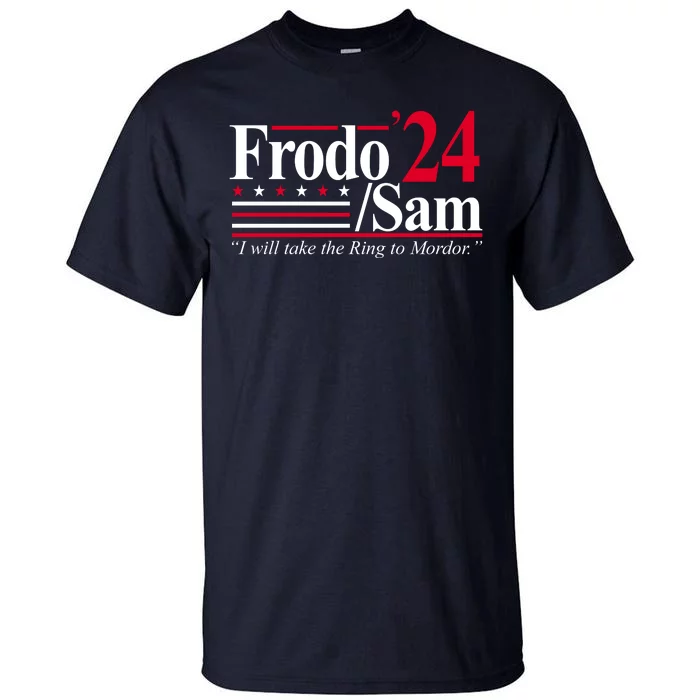 Frodo Sam 2024 I Will Take The Ring To Mordor Tall T-Shirt | TeeShirtPalace