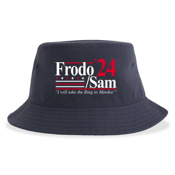 Frodo Sam 2024 I Will Take The Ring To Mordor Sustainable Bucket Hat