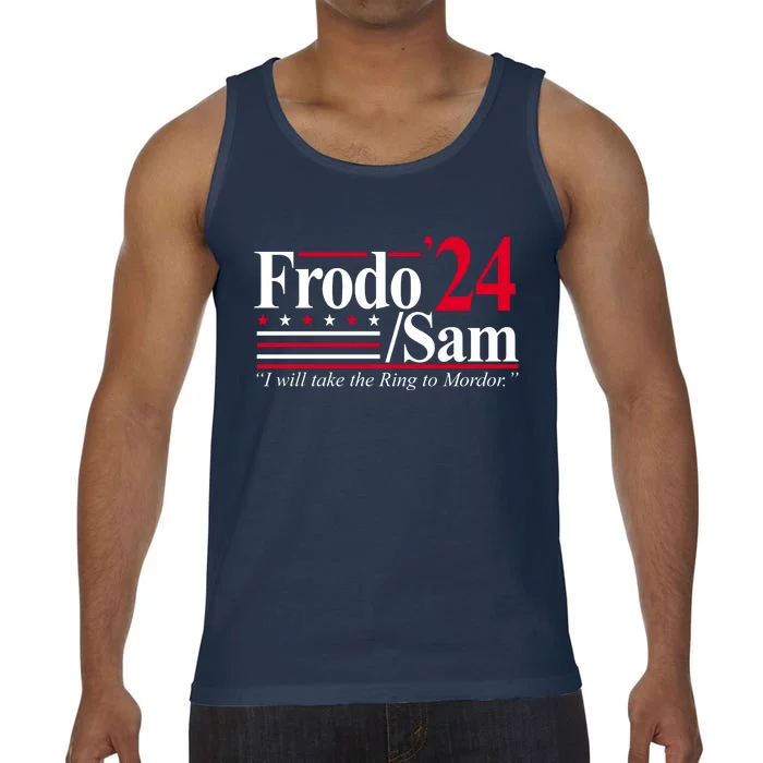 Frodo Sam 2024 I Will Take The Ring To Mordor Comfort Colors® Tank Top