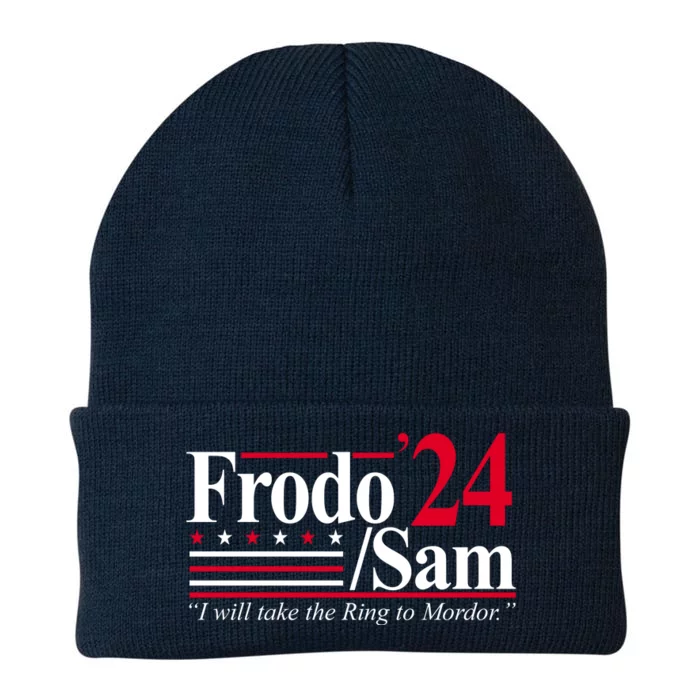 Frodo Sam 2024 I Will Take The Ring To Mordor Knit Cap Winter Beanie