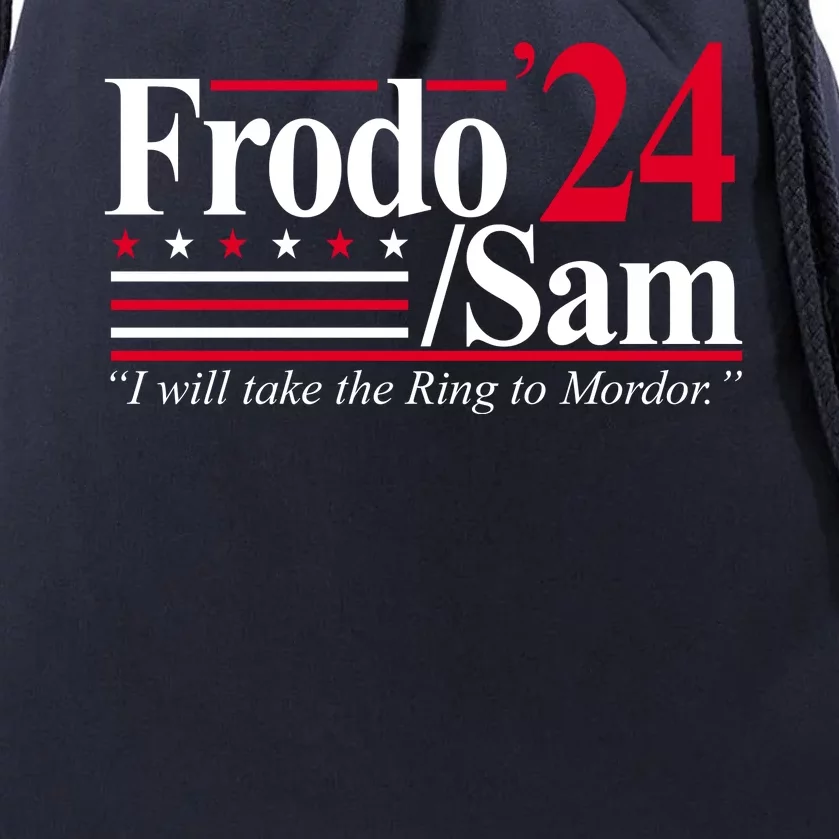 Frodo Sam 2024 I Will Take The Ring To Mordor Drawstring Bag