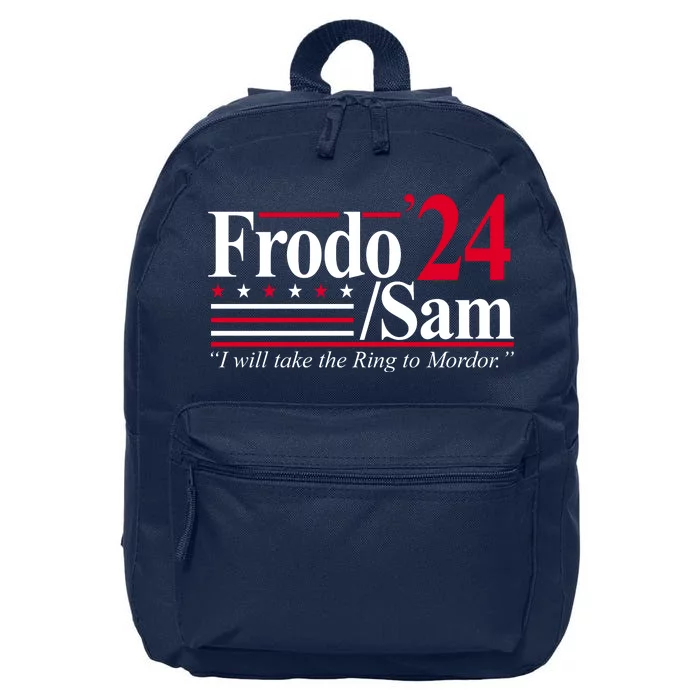 Frodo Sam 2024 I Will Take The Ring To Mordor 16 in Basic Backpack