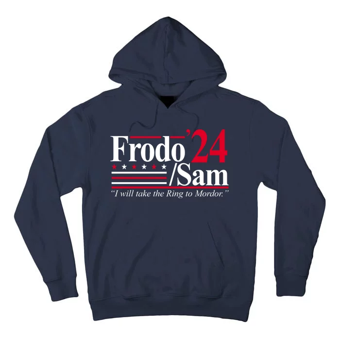 Frodo Sam 2024 I Will Take The Ring To Mordor Tall Hoodie