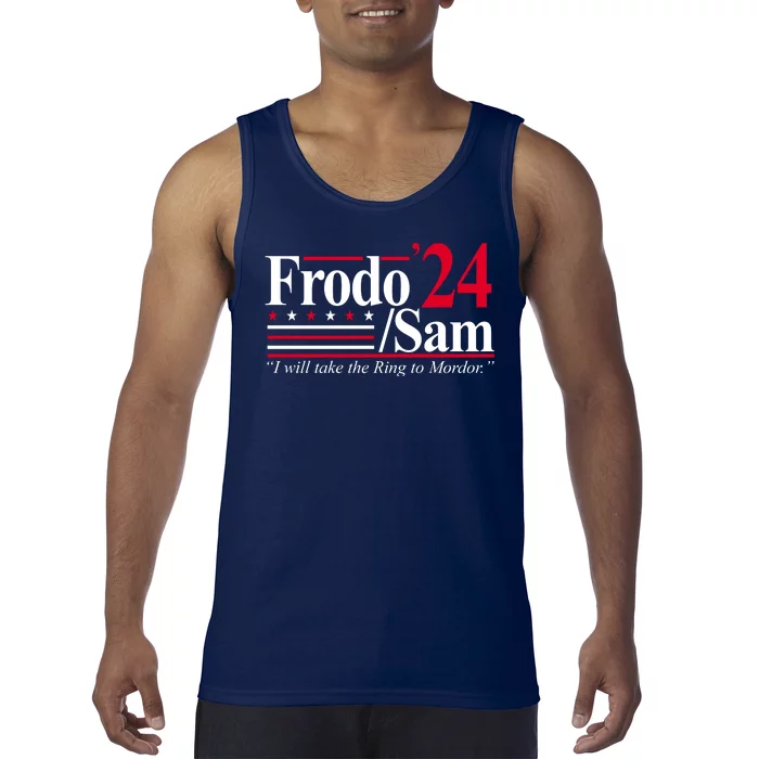 Frodo Sam 2024 I Will Take The Ring To Mordor Tank Top