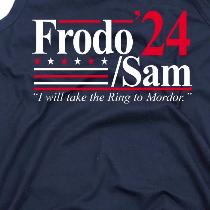 Frodo Sam 2024 I Will Take The Ring To Mordor Tank Top