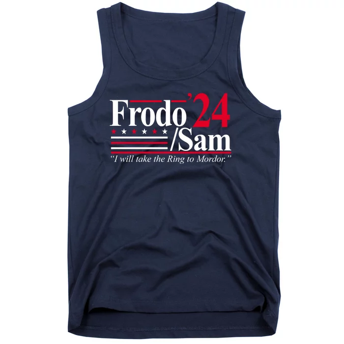 Frodo Sam 2024 I Will Take The Ring To Mordor Tank Top