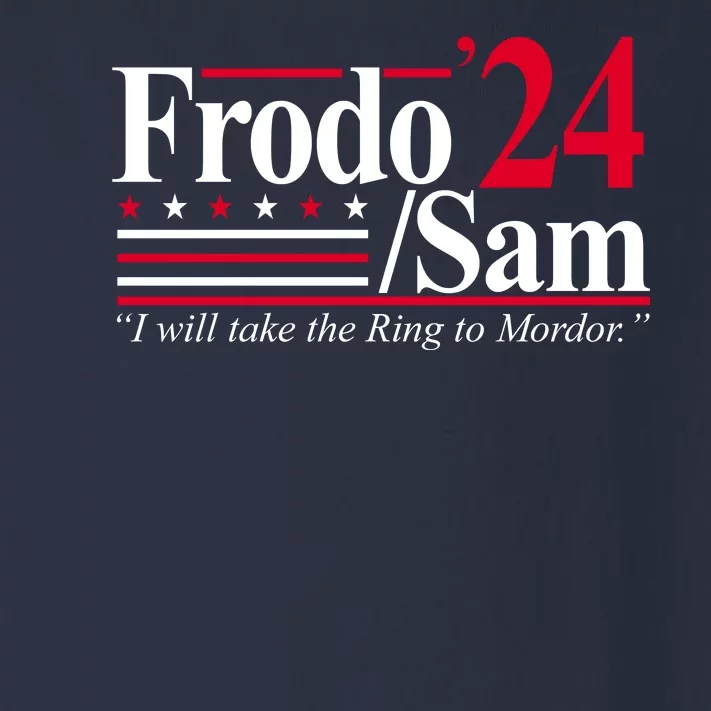 Frodo Sam 2024 I Will Take The Ring To Mordor Toddler Long Sleeve Shirt