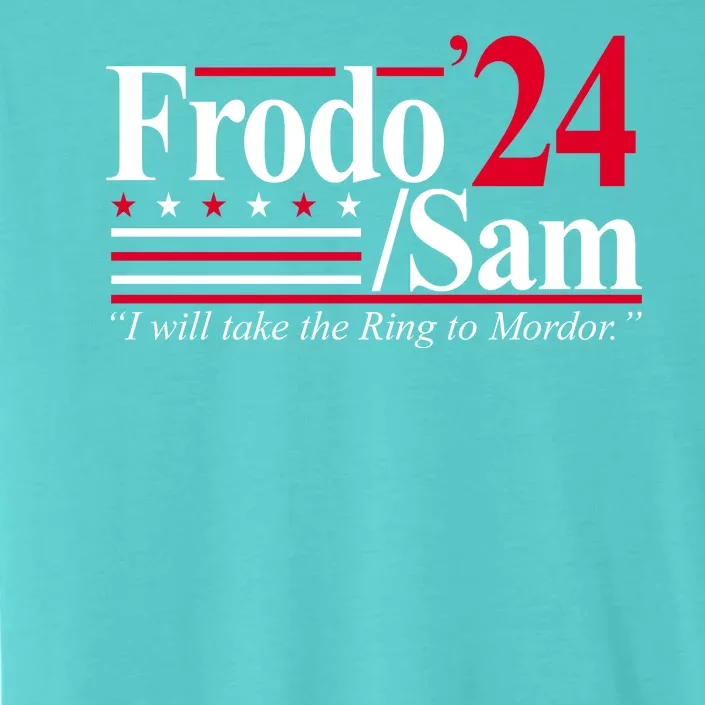 Frodo Sam 2024 I Will Take The Ring To Mordor ChromaSoft Performance T-Shirt