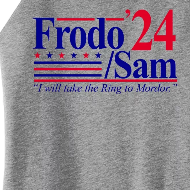 Frodo Sam 2024 I Will Take The Ring To Mordor Women’s Perfect Tri Rocker Tank