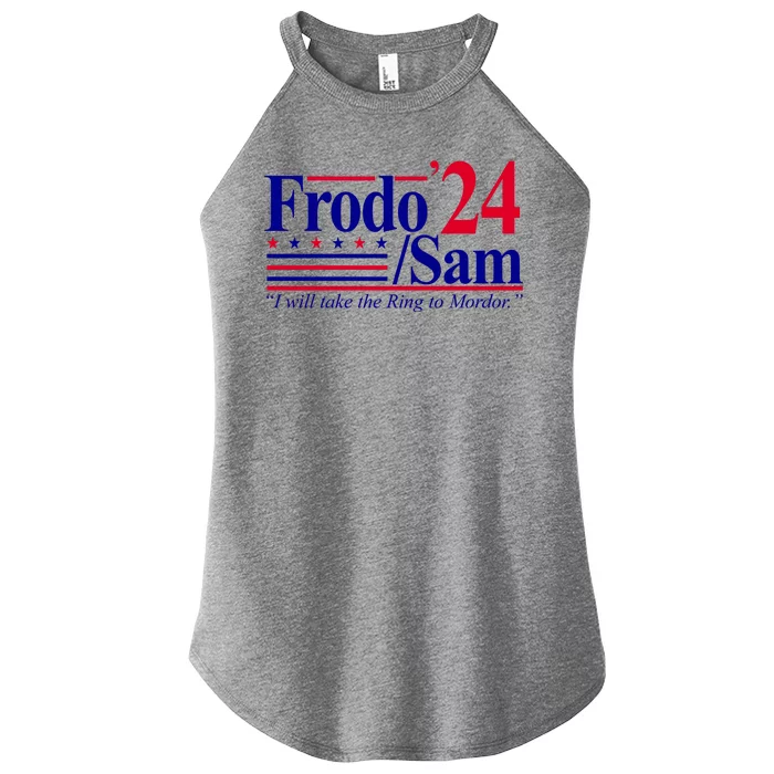 Frodo Sam 2024 I Will Take The Ring To Mordor Women’s Perfect Tri Rocker Tank