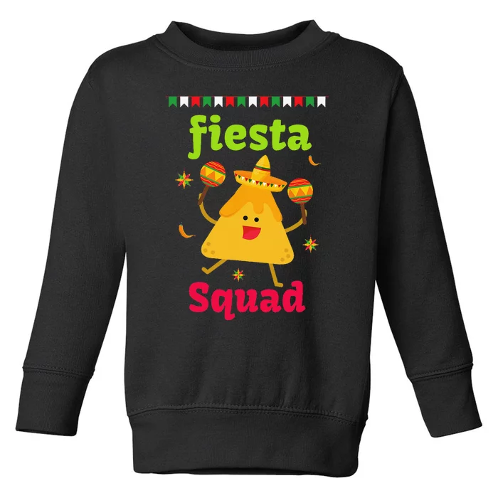 Fiesta Squad 5 de Mayo Mexico cinco de Mayo Fiesta Mexican Toddler Sweatshirt