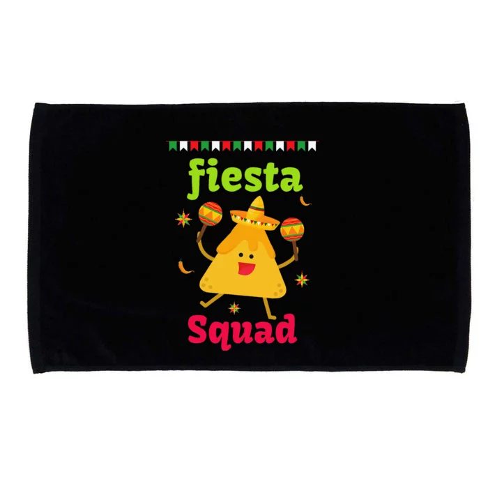 Fiesta Squad 5 de Mayo Mexico cinco de Mayo Fiesta Mexican Microfiber Hand Towel