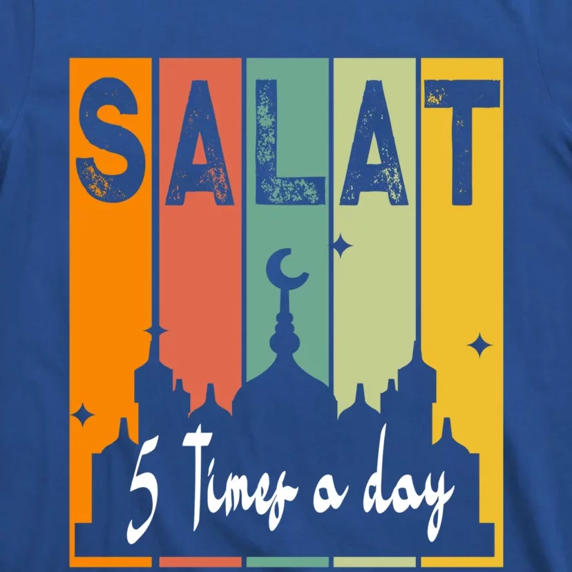 First Salat 5 Times Day Muslim Prayer Design Ramadan Kareem Gift T-Shirt