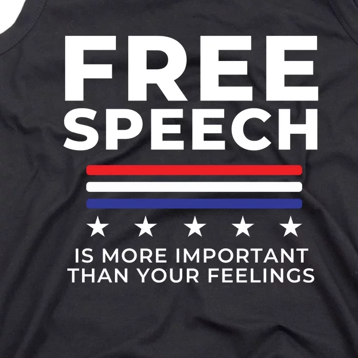 Free Speech Anti Cancel Culture Tank Top