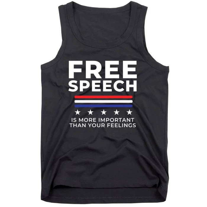 Free Speech Anti Cancel Culture Tank Top