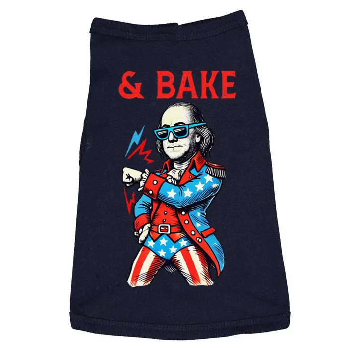 Funny Shake And Bake 4th Of July Couple Matching & Bake Doggie Tank