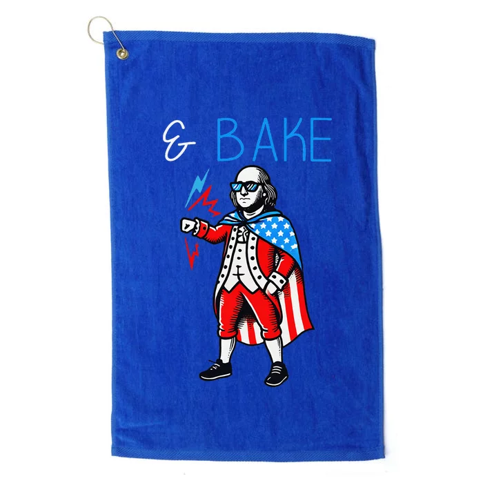 Funny Shake And Bake 4th Of July Couple Matching & Bake Platinum Collection Golf Towel