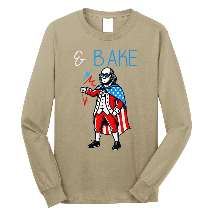 Funny Shake And Bake 4th Of July Couple Matching & Bake Long Sleeve Shirt