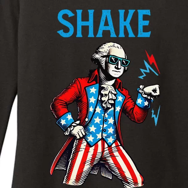 Funny Shake And Bake 4th Of July Couple Matching Shake Womens CVC Long Sleeve Shirt